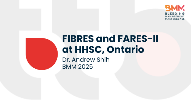 Evidence to Practice: FIBRES and FARES-II at Hamilton Health Sciences